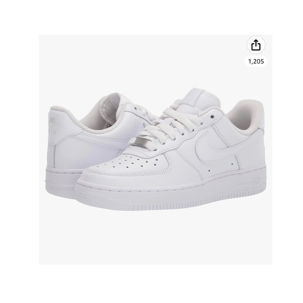NWOT White Nike Air Force Ones